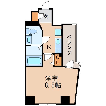 エステムプラザ名古屋・栄プレミアムの物件間取画像